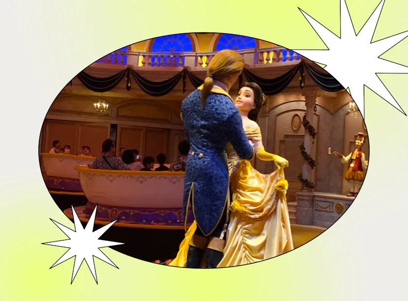 Inside Disney's Only 'Beauty & The Beast’ Theme Park Ride In Japan