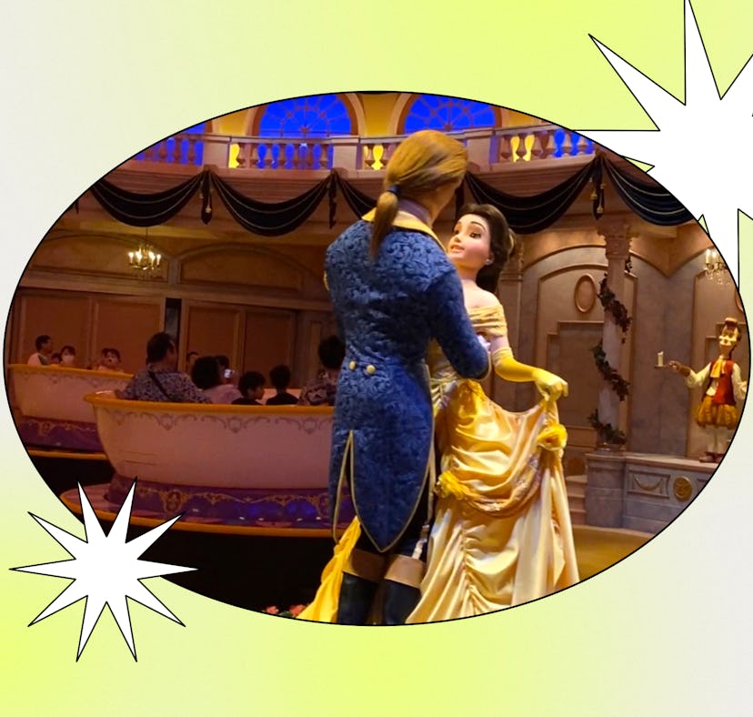 I went to Disney's only 'Beauty and the Best' ride at Tokyo Disneyland.