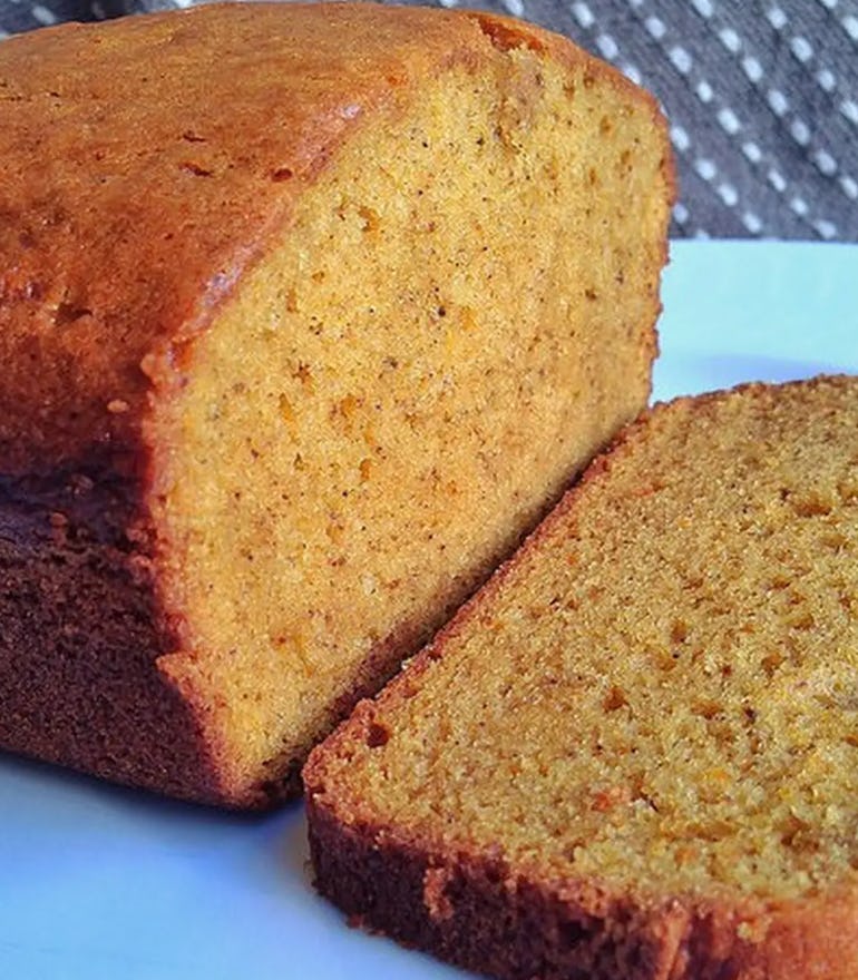 Pumpkin bread recipe.