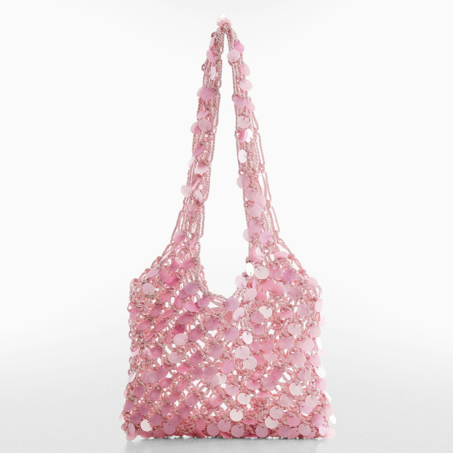 Sequined Net Bag