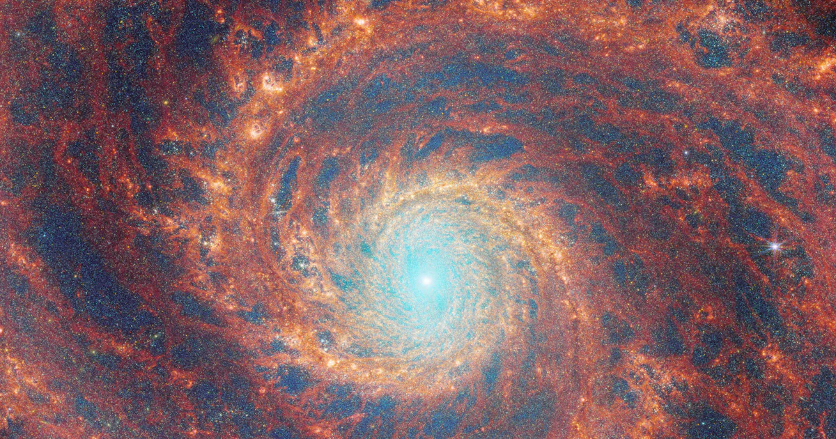 Webb Telescope Captures An Incredible Look At The Whirlpool Galaxy webb-telescope-captures-an-incredible-look-at-the-whirlpool-galaxy