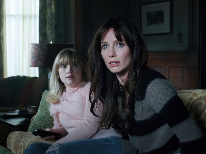 Annabelle Wallis and Maddie Hasson in 'Malignant'