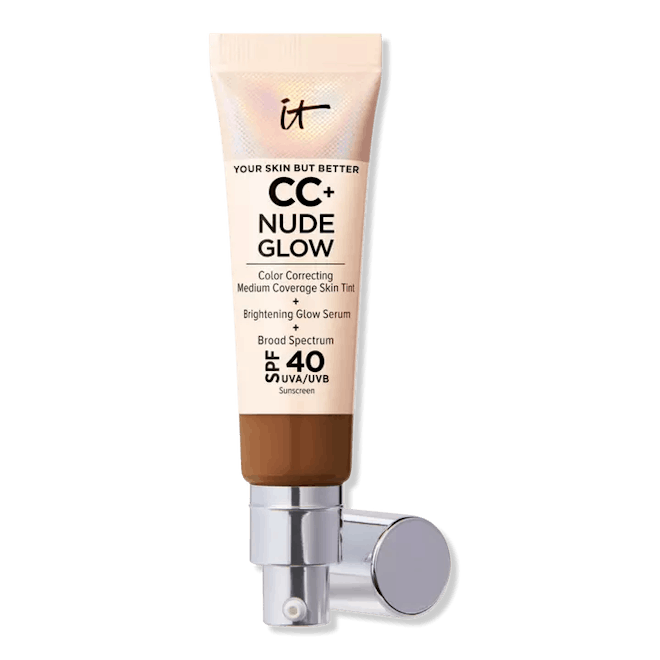 IT Cosmetics CC+ Nude Glow Lightweight Foundation + Glow Serum with SPF 40