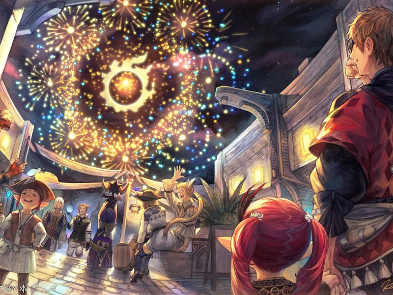 artwork for FFXIV The Rising 2023