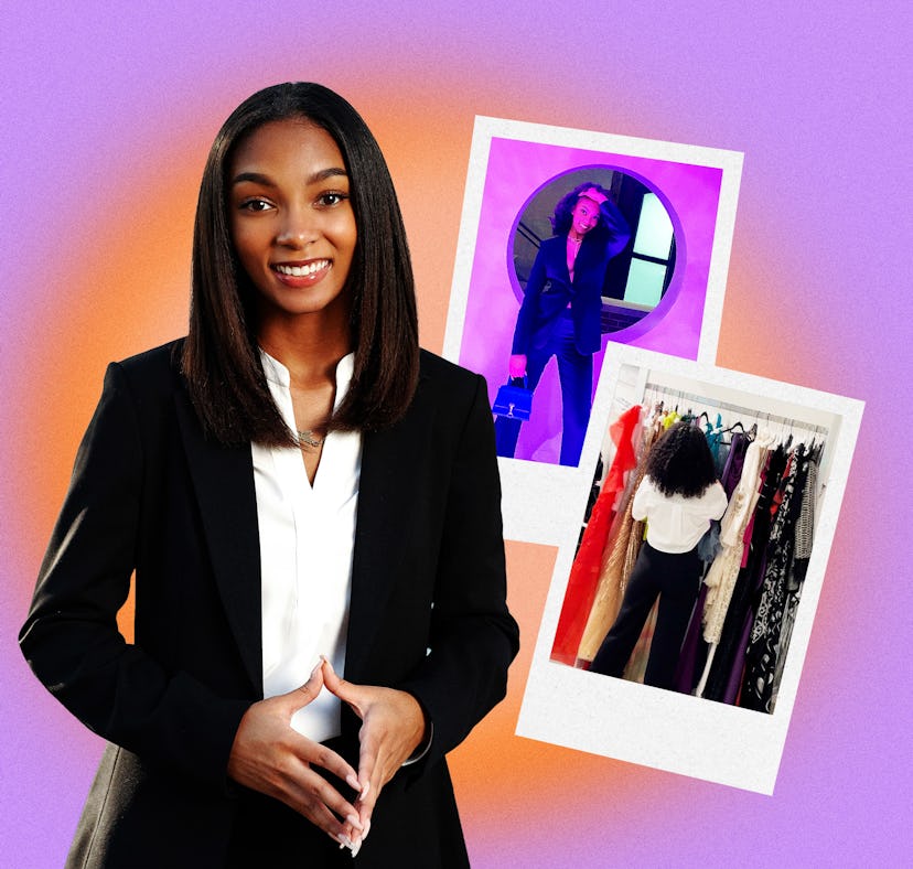 Alisa Drake, fashion intern in LA