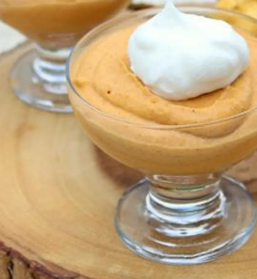 Pumpkin pudding recipe.