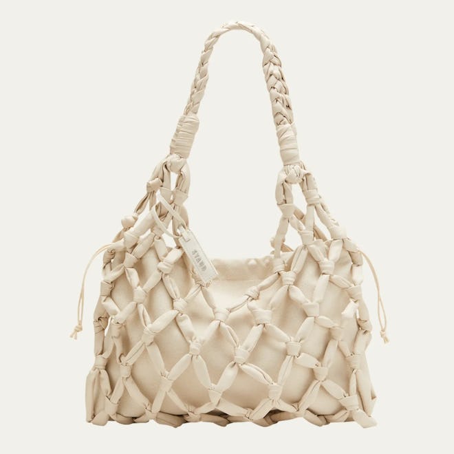 Staud Hitch Net Knotted Shoulder Bag
