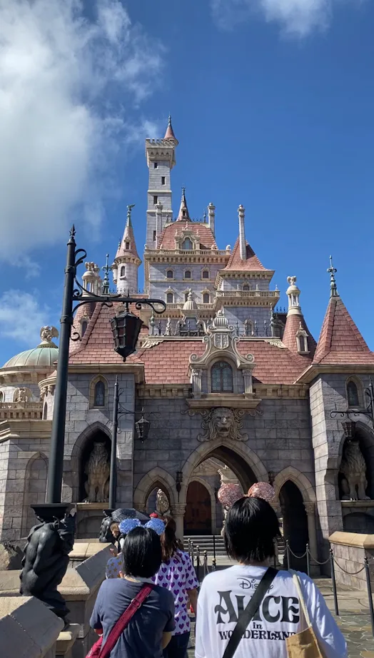 Inside Disney's Only 'Beauty & The Beast’ Theme Park Ride In Japan