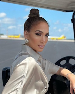 Jennifer Lopez lived in makeup