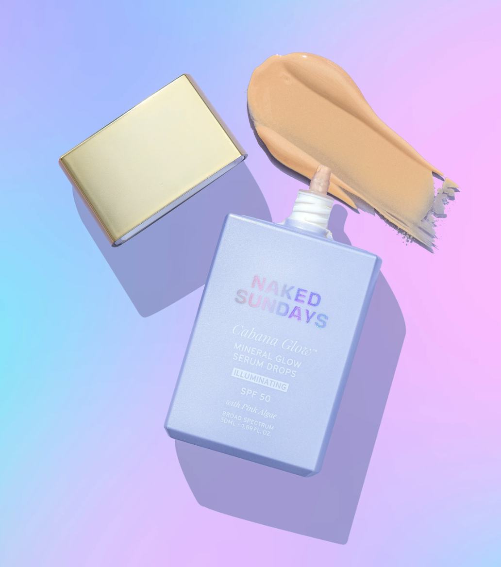 Cabana Glow SPF 50 Mineral Glow Serum Drops Illuminating