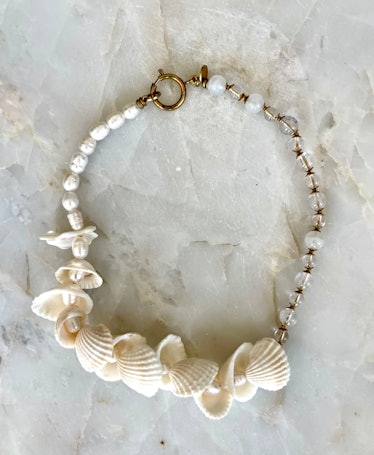 dont let disco The Seashell Chic necklace