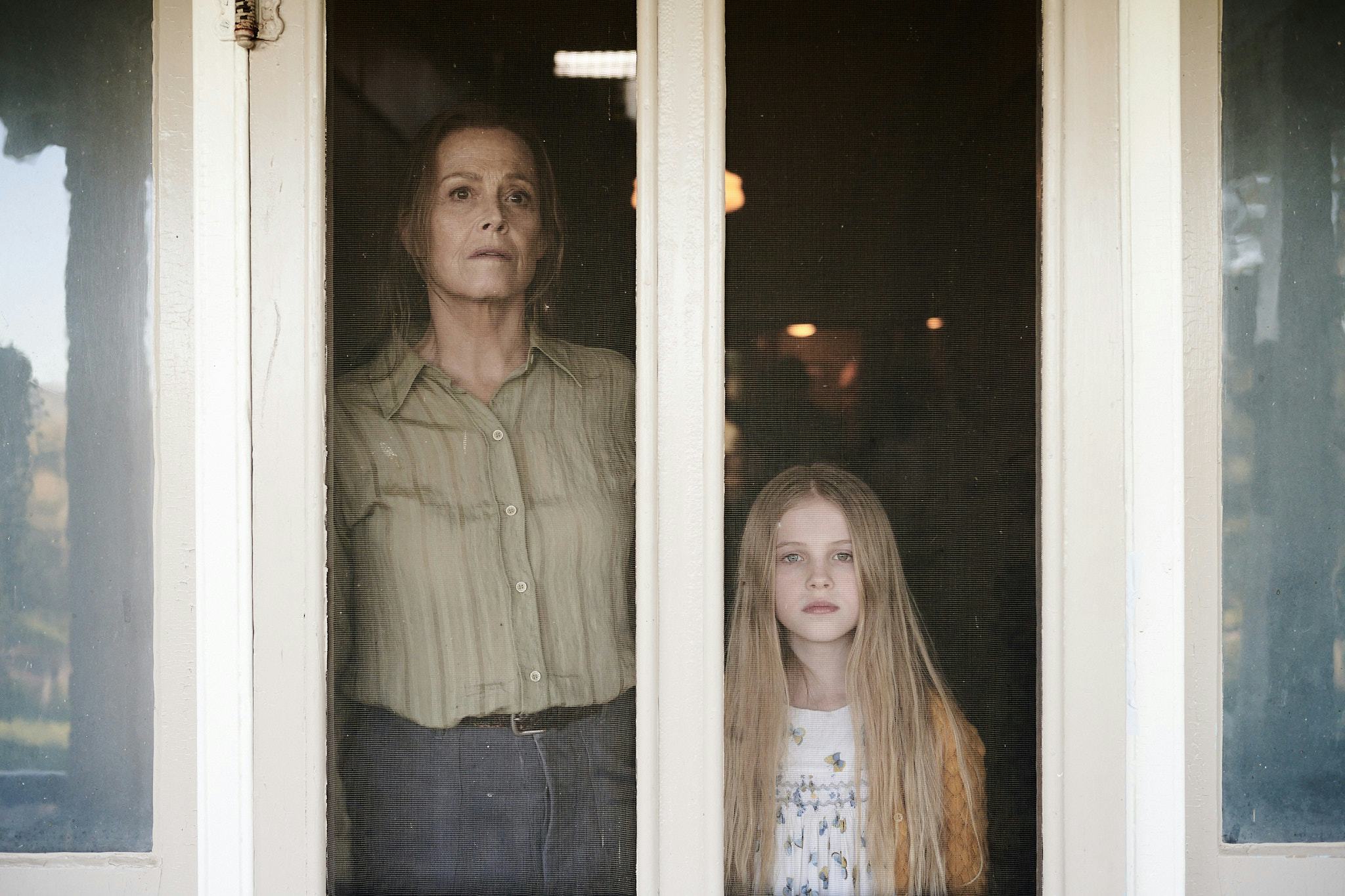 Sigourney Weaver plays June and Alyla Browne plays young Alice in &lsquo;The Lost Flowers of Alice Hart&rsquo; o&hellip;