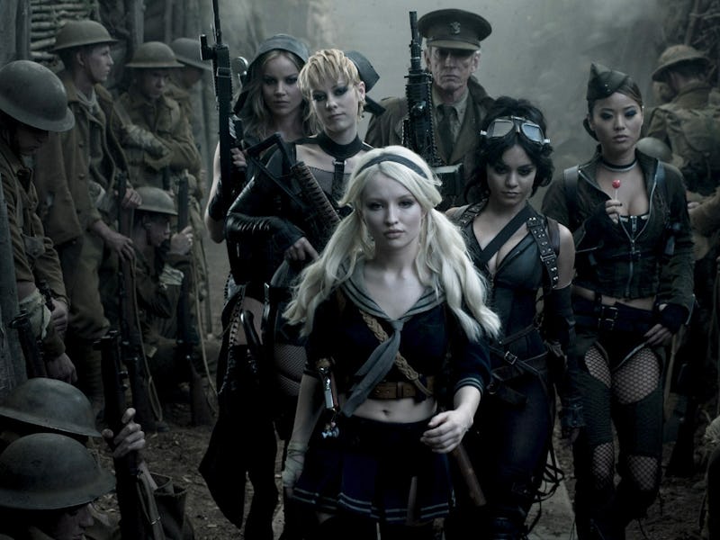 Abbie Cornish, Jena Malone, Emily Browning, Scott Glenn, Vanessa Hudgens, and Jamie Chung in Sucker ...