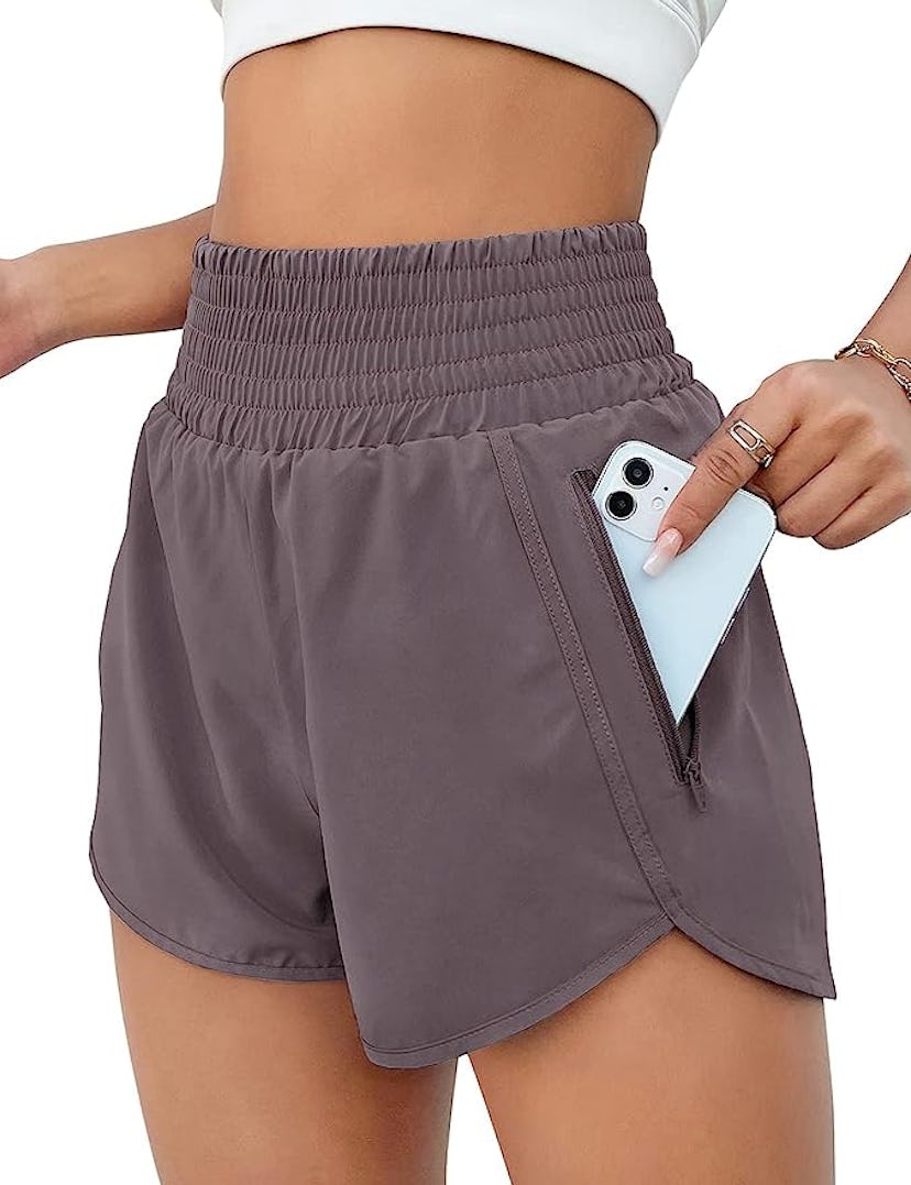 BMJL High Waisted Running Shorts