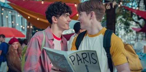 Joe Locke and Kit Connor on 'Heartstopper.' Photo via Netflix