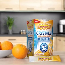 Christy Carlson Romano has Emergen-C Crystals in her go-to bag.
