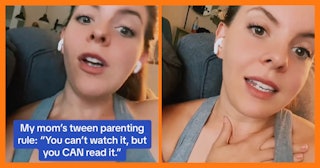 A mom turned to her TikTok account followers to ask if her own mom’s rule growing up was brilliant o...
