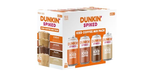 Check out this review of Dunkin's spiked iced coffees.