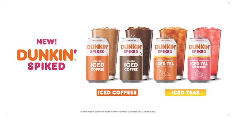 Check out this review of Dunkin’s spiked iced coffees.