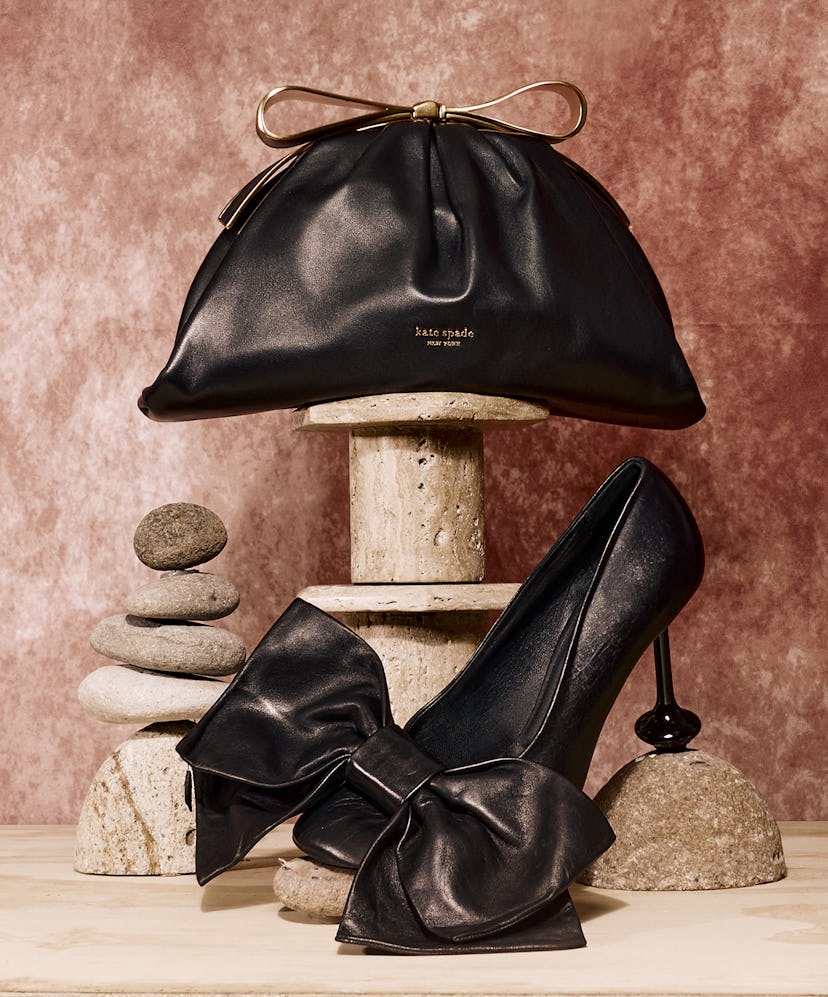 Bow shoe and bag trends for fall 2023.