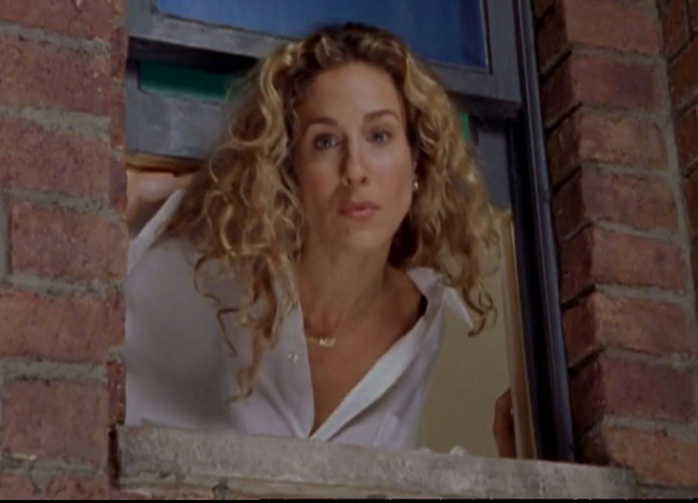 Sarah Jessica Parker as Carrie Bradshaw on Season 3 of &ldquo;Sex and the City."