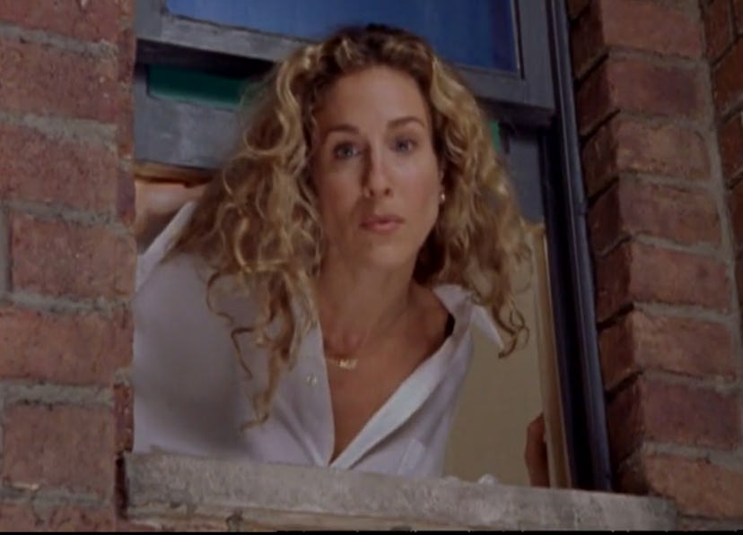 Sarah Jessica Parker as Carrie Bradshaw on Season 3 of "Sex and the City."