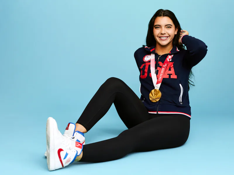 Anastasia Pagonis is a Paralympian swimmer and social media star.