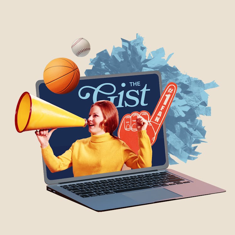 The Gist is a women-run sports newsletter created by Ellen Hyslop, Jacie deHoop, and Roslyn McLarty.