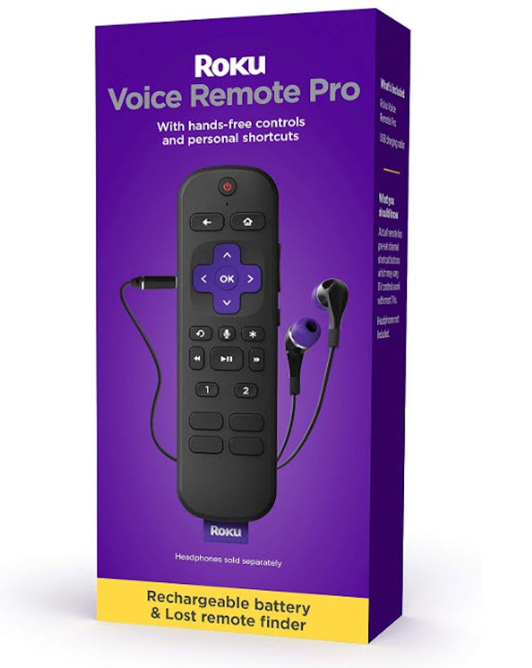 Roku Voice Remote Pro with TV controls