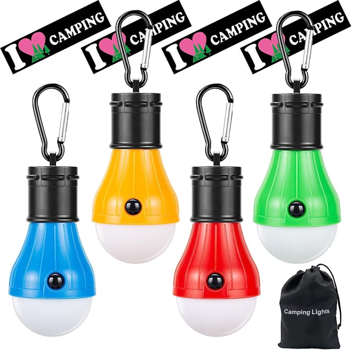 Doukey Portable Hanging Lanterns (4-Pack)
