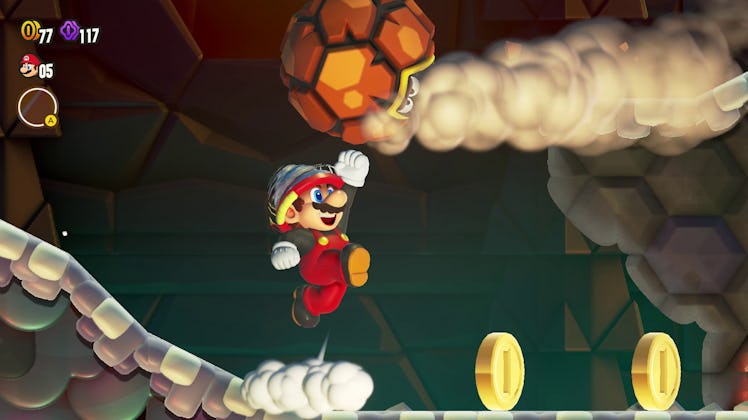 Super Mario Bros. Wonder Drill Powerup Screenshot
