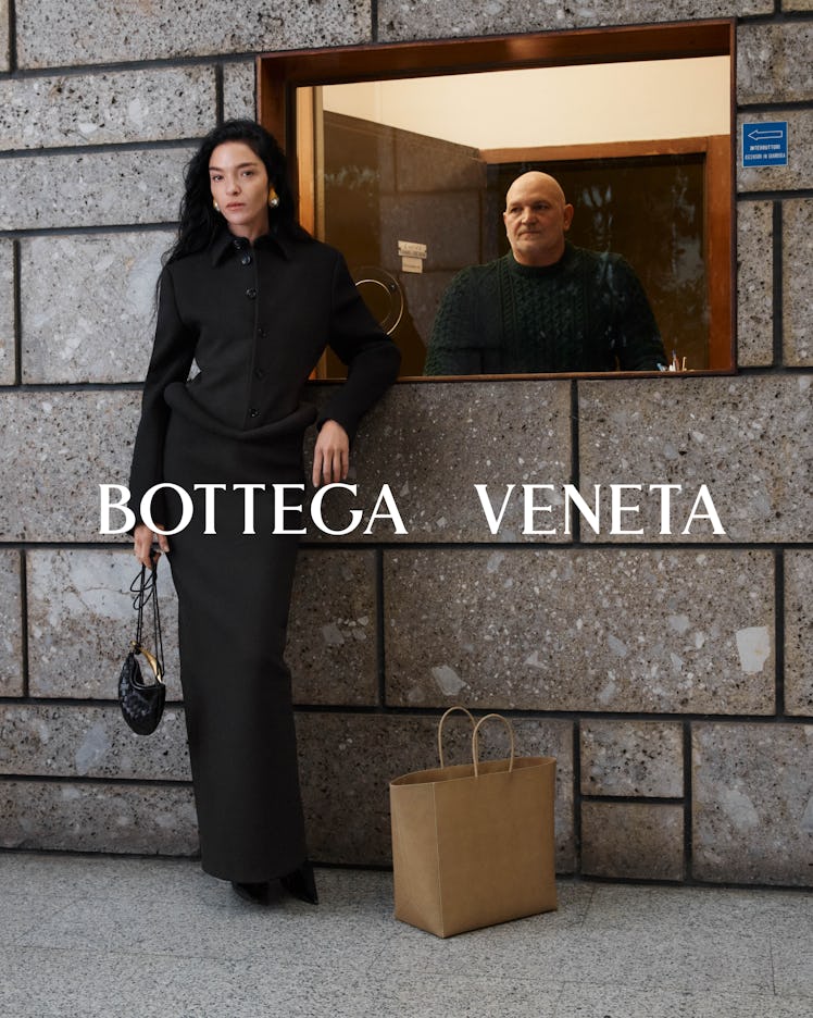 mariacarla boscono in the new bottega veneta ads