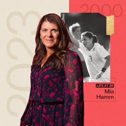 Soccer star Mia Hamm looks back on life at age 28.