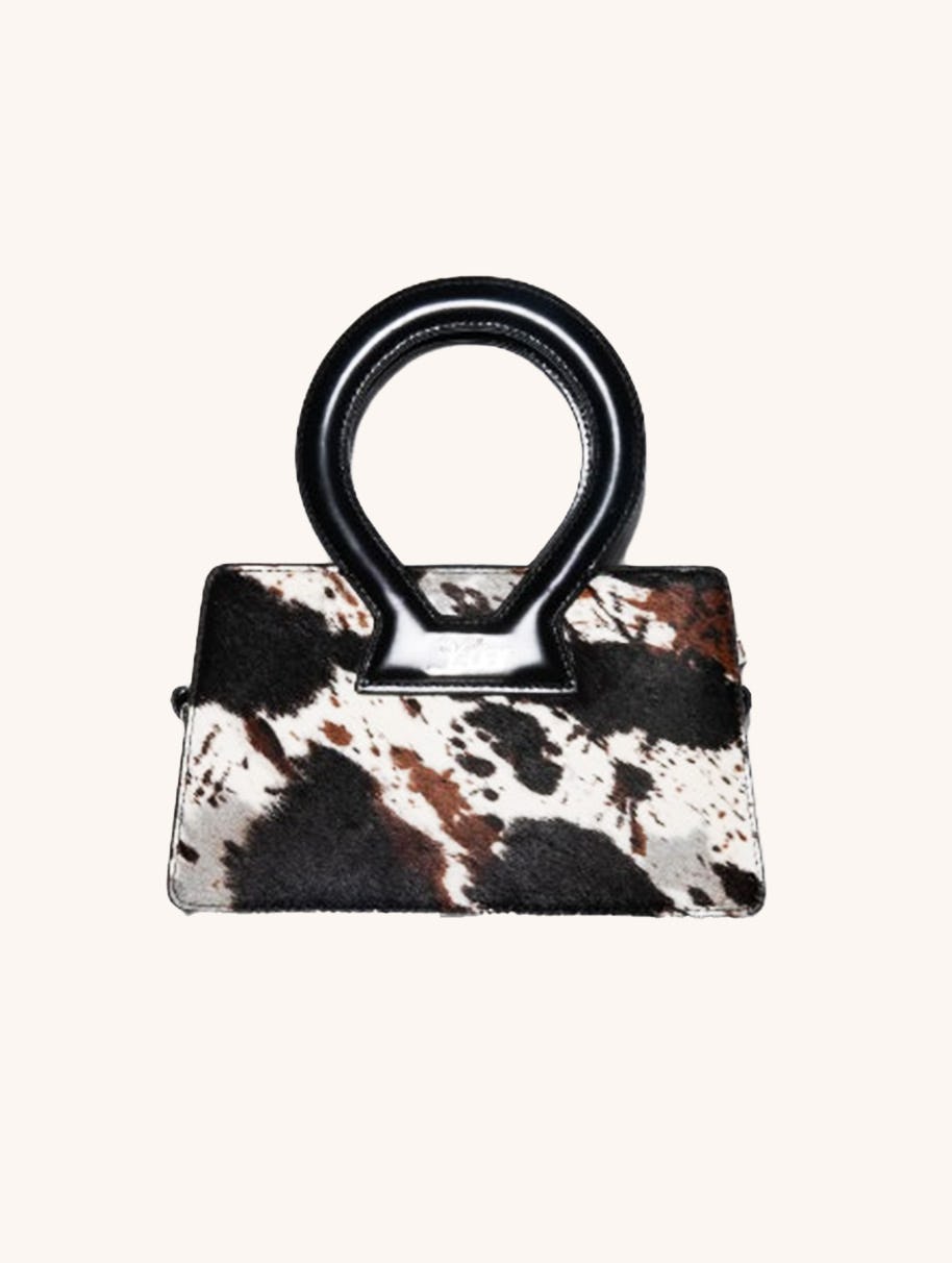 Neutrals Pony Hair Small Ana Bag