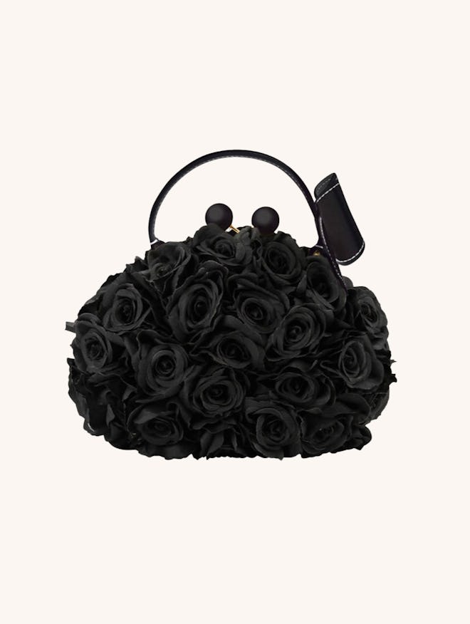 Onyx Mini Flower Bag