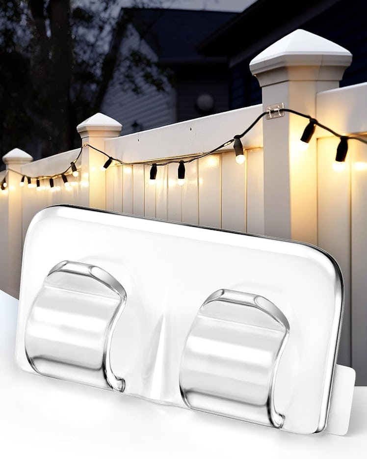 Hetyue Hooks for Outdoor String Lights (26-Pack)