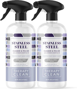 Therapy Stainless Steel Cleaner and Polish, 16 Oz. (2-Pack)