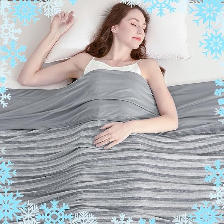 Ailemei Direct Cooling Throw Blanket