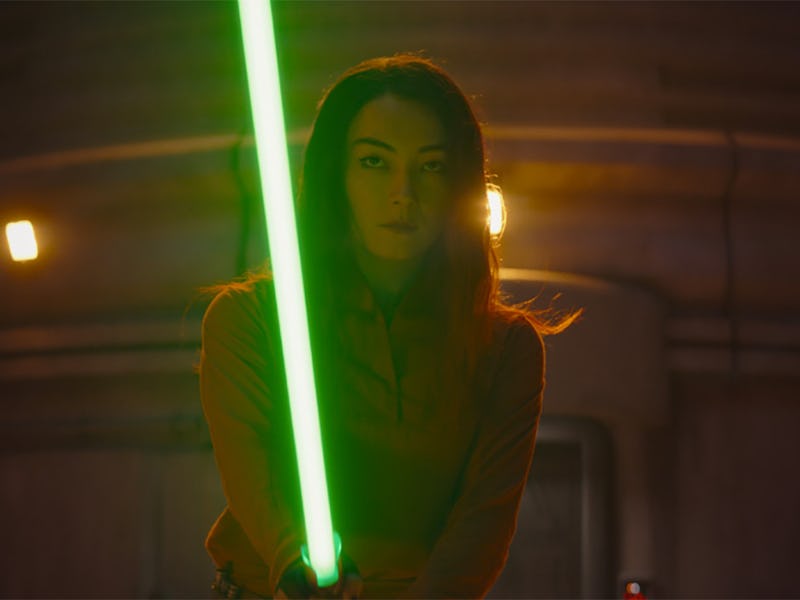 Natasha Liu Bordizzo as Sabine Wren in Ahsoka