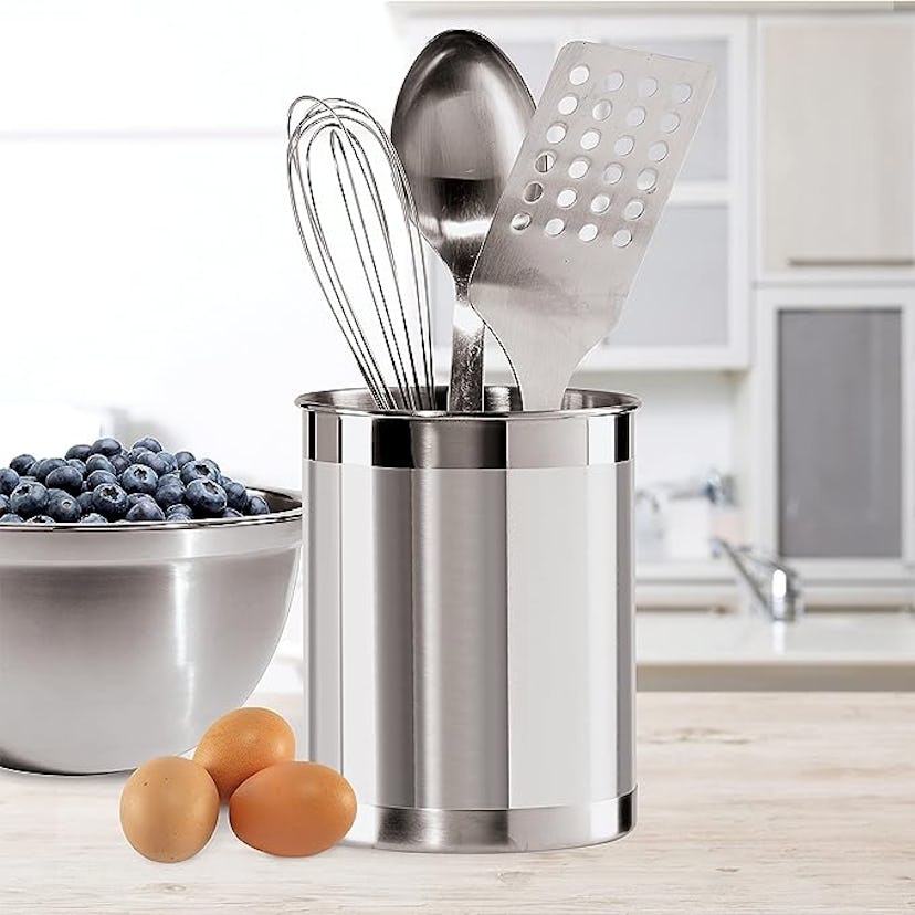 Oggi Stainless Steel Utensil Holder