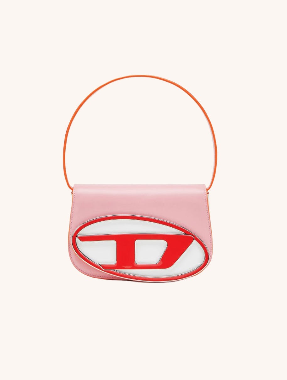 1-DR Shoulder Bag in Nappa Leather