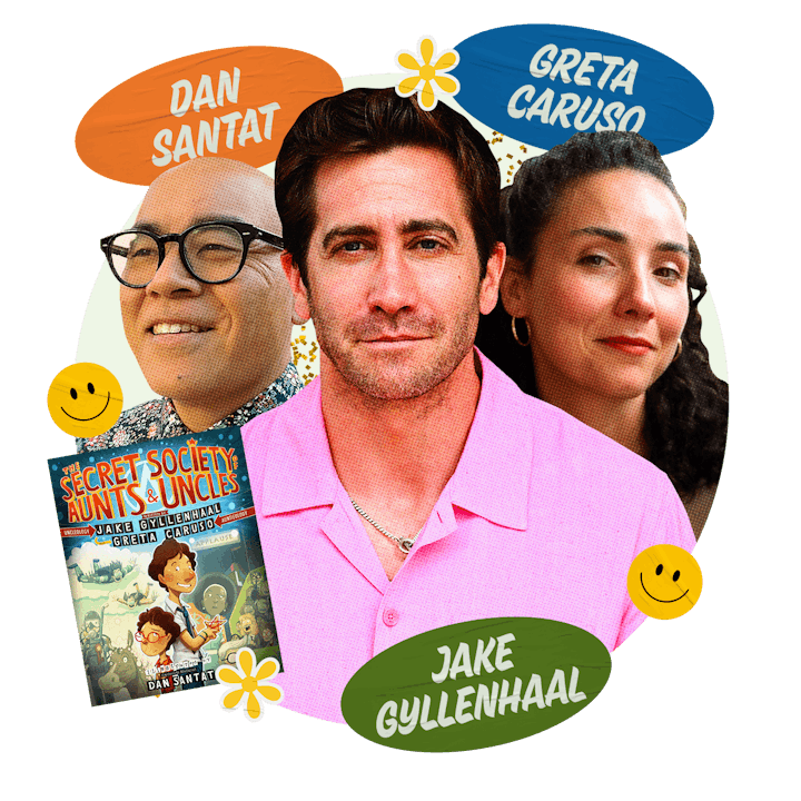 Jake Gyllenhaal, Dan Santat, and Greta Caruso wrote a children's book.