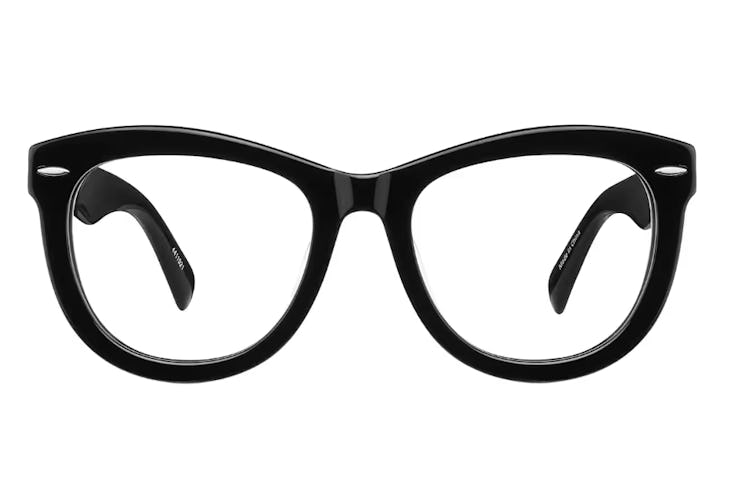 Black Full-Rim Acetate Square Glasses