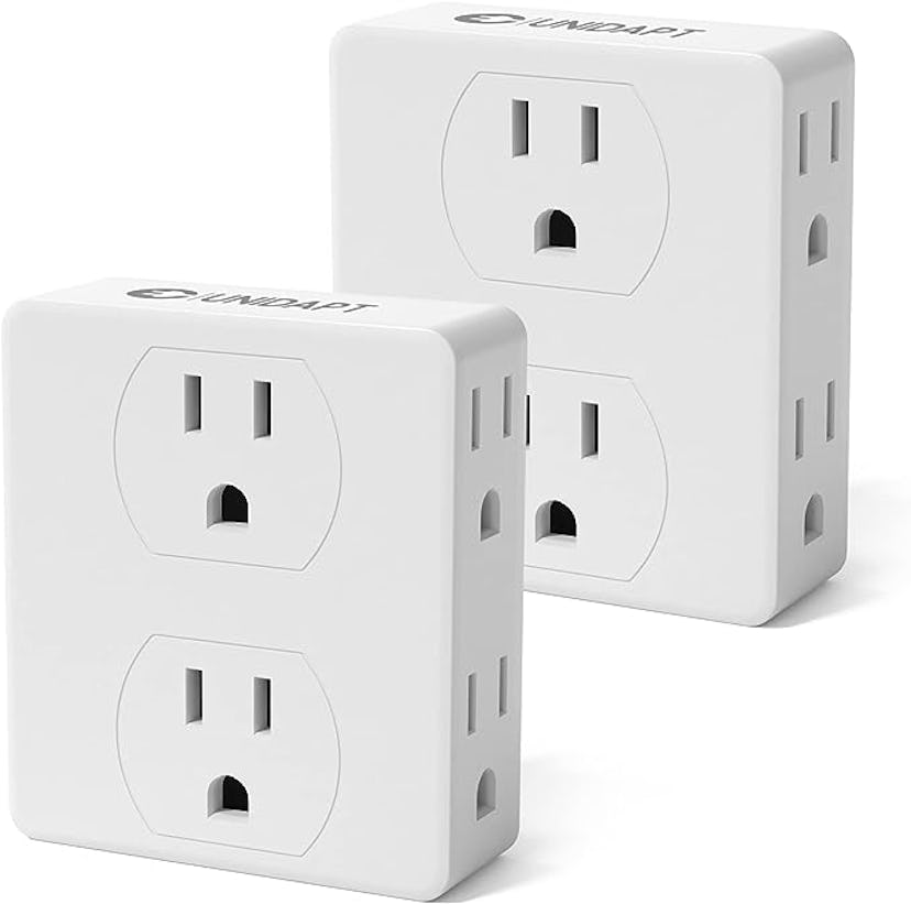 Unidapt Multi Plug Outlet Extender (2-Pack)