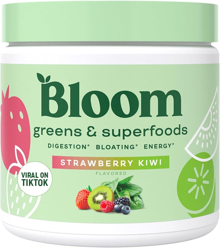 The Bloom Greens come in a strawberry kiwi flavor inspired by the Y2K.