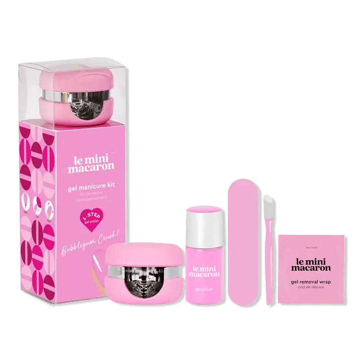 Le Mini Macaron 1-Step Gel Manicure Kit, Bubblegum Crush