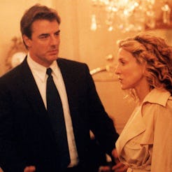Chris Noth and Sarah Jessica Parker on 'Sex and the City.' Photo via HBO