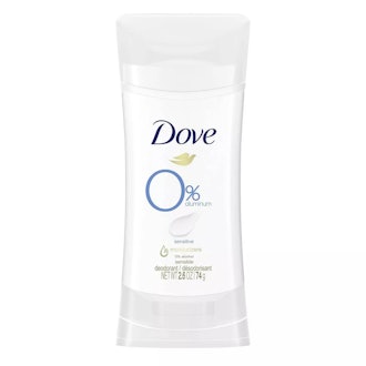 Dove Beauty 0% Aluminum Sensitive Skin Deodorant Stick