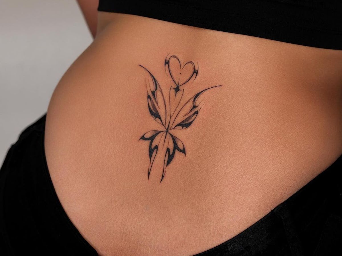 Y2K Tribal Tattoos with Cyber Sigilism Flair