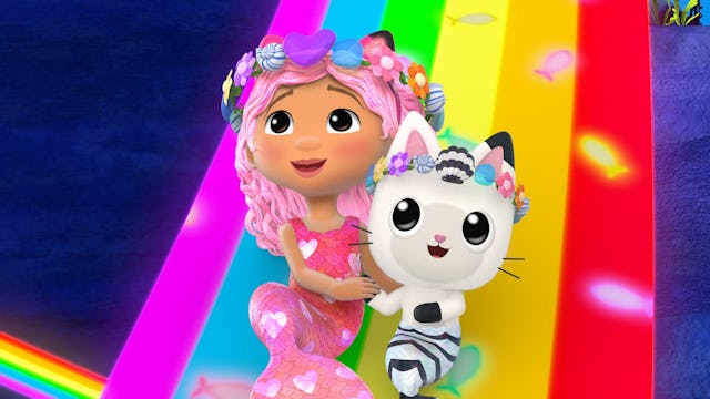 Season 8 of 'Gabby's Dollhouse' sees Gabby, Pandy Paws, and friends visit Mermaid-lantis.